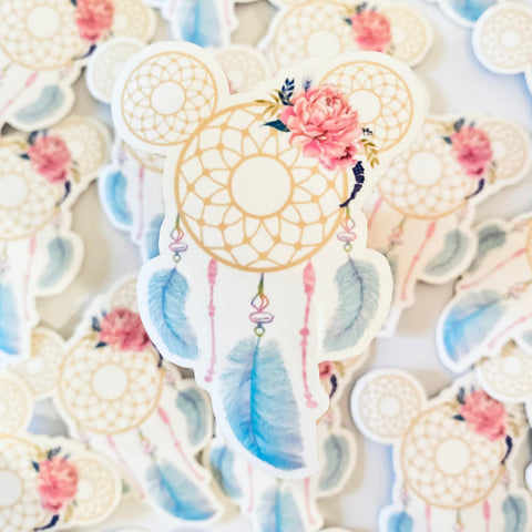 Minnie Dreamcatcher Sticker