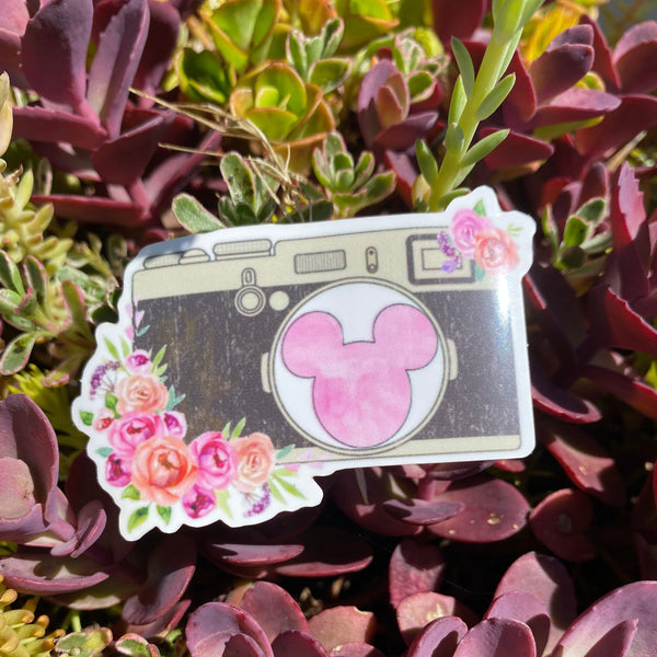 Mickey Camera Sticker