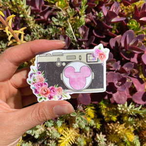 Mickey Camera Sticker